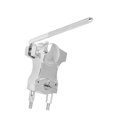 thumbnail image 2 of EeaseCA Adjustable Zinc Alloy Tom Drum Mounting Bracket Extension Clip Musical Instrument Accessory (Silver), 2 of 8