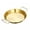 Golden, variant on ievspot Non-slip Handle Pan Extra Thick Seafood Plate with Anti-scalding Handles Food-grade Stainless Steel Double Ear Serving Dish for Crawfish Casserole