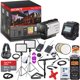 thumbnail image 1 of Sony FDR-X3000 Action Camera with Live-View Remote - Advanced Video Maker Kit - Includes Pro Mic - LED Lights w/ Stands - Headphones - Spare HDD - Wireless LAV System - with Memory Card Sony FDRX3000RW-197, 1 of 5