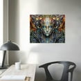 thumbnail image 3 of COMIO  Enigmatic Faces Canvas Wall Art, 3 of 4