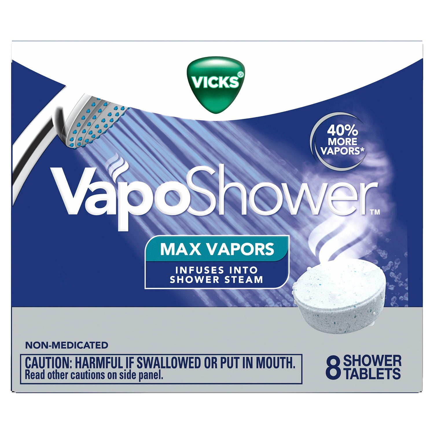 アロマグッズ VICKS VapoRub 36g Vicks VapoShower Aromatherapy Max Vapors Tablets, 8 ct
