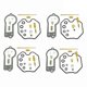 thumbnail image 1 of 4Pcs Carb Carburetor Repair Kit with Gasket for Honda CB550 CB550K Four CB 550K 1977-1978, 1 of 5