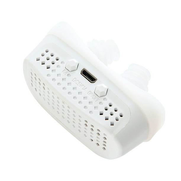CPAP Portátil de 3 etapas Velocidad variable eléctrica Prevención de ronquidos Purificación de nariz Abanopi Blanco