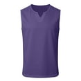 thumbnail image 3 of Bcfgryg Men's V Neck Tank Top Sleeveless Undershirt For Summer Casual Wear Lightweight Men's Vest, 3 of 4
