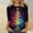Multicolor, variant on ‌FDGIU Funny Christmas Shirts for Women - Cute Xmas Tree Print 3/4 Sleeve Blouses, Holiday Tops with Crew Neck, Funny Christmas Tops