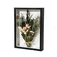 thumbnail image 2 of Ornament*1 Clearance! Creative Hollow Dried Flower Plant Photo Frame Handmade Diy Display 3D Picture Frame Deep Large Shadow Box Display Case White Desktop Ornament, 2 of 4