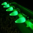 thumbnail image 7 of Opticore LED C9 Smooth Ceramic-Style Green Christmas Lights with Shatterproof Christmas Bulbs, 50 Lights, 50’, 7 of 7