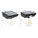 thumbnail image 1 of Lámpara de pared solar retro Luces de bombilla solar ABS para decoración de jardín de corredor de patio (B) Likrtyny Para estrenar, 1 of 6