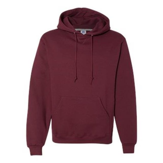 Dri Power Hooded Pullover Sweatshirt, Maroon - Small