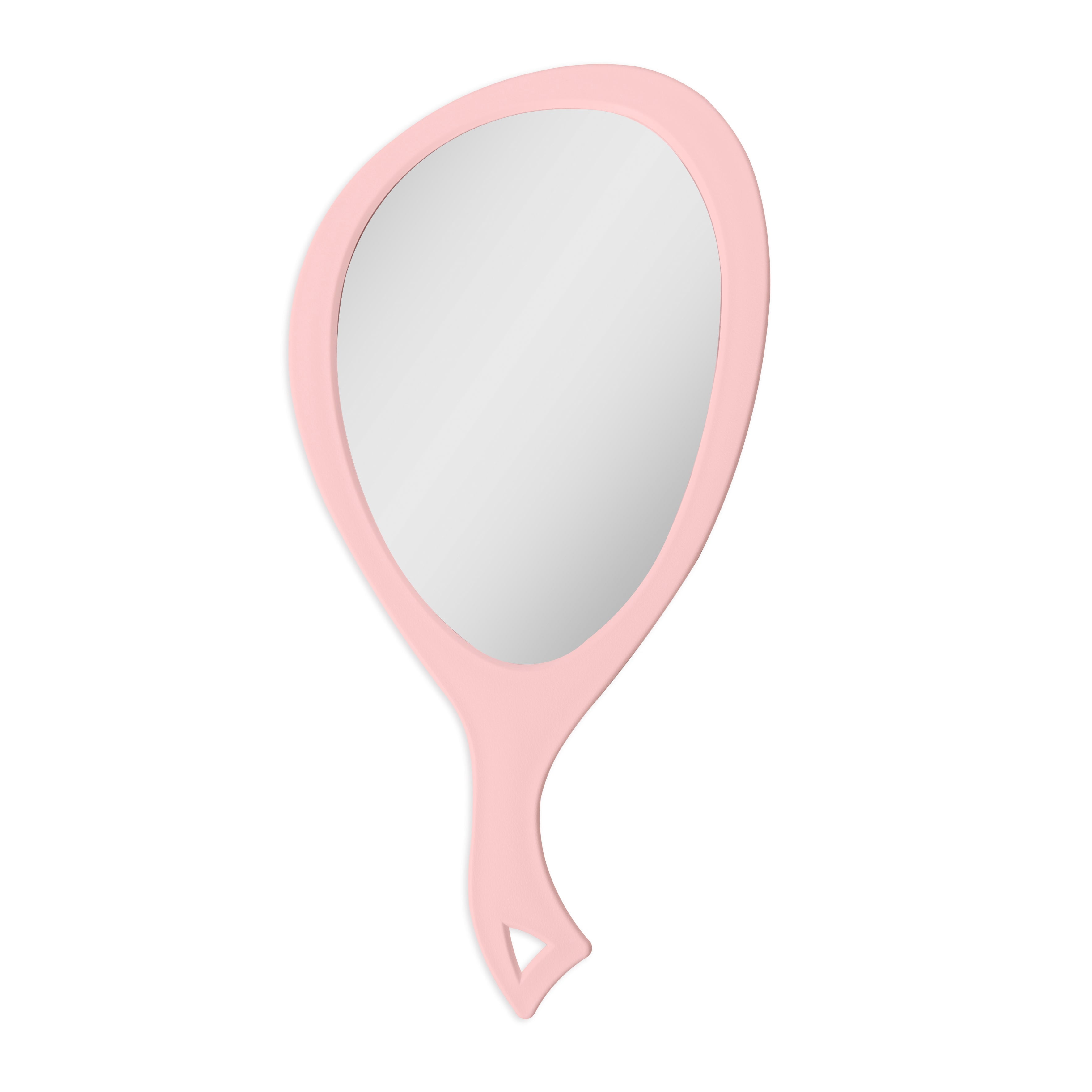 Zadro Teardrop Large Hand Mirror Hand Held Mirror for Hair Cutting Self