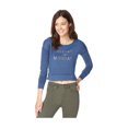 thumbnail image 1 of Suéter corto Aeropostale para mujer azul grande, 1 of 2