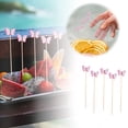 thumbnail image 1 of 100 unidades de palillos de cóctel con frutas para el Año Nuevo chino, palillos para postres, artículos de fiesta para bebidas y sándwiches, 1 of 1