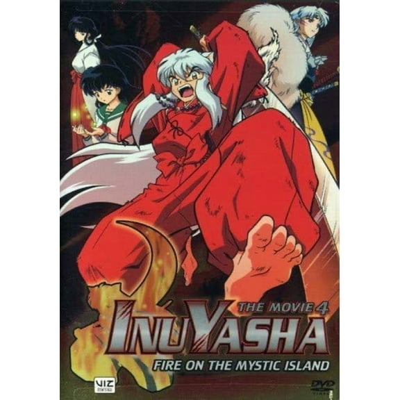 Inuyasha The Movie 4: Fire on the Mystic Island (DVD)