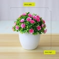 thumbnail image 2 of False Faux Fake Artificial Flower Plants Decorative with Home Office pink, 2 of 6