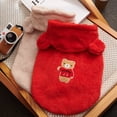 thumbnail image 3 of Yidarton New Fall/Winter Pet Clothes Teddy Bears Small Dog Clothes Bear Ears Hat Coat Pet Clothes Purple, 3 of 7