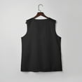 thumbnail image 5 of Tank Top for Women V Neck Sleeveless Summer Tops for Women Solid Color Casual Loose Workout T Shirts Blouses, 5 of 5