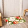 thumbnail image 6 of Peach Non-Slip Polyester Chair Mat for Office, Machine Washable Door Rug, 6 of 6
