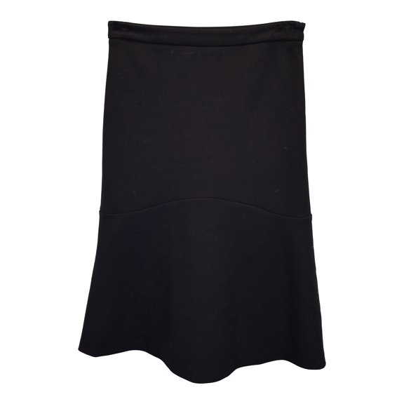 Pre-Owned Etro A-Line Knee-Length Skirt in Black Rayon