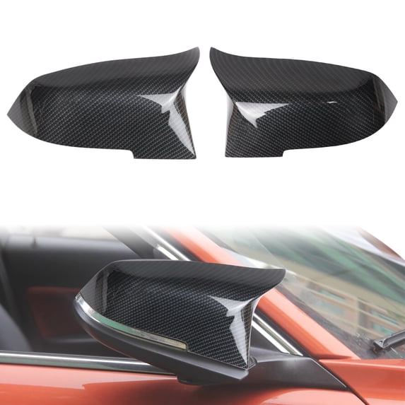 AUFER Wing Mirror Cover Compatible with F20 F21 F22 F23 F30 F31 F32 F33 F34 F36 X1 E84 F87 2012-on