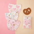thumbnail image 3 of GYRATEDREAM Girls Underwear 100% Cotton Brief for Girls Breathable Toddler Girl Underwear Comfort Baby Girls Panties 3 Packs for 3-12Y Briefs-A, 3 of 9