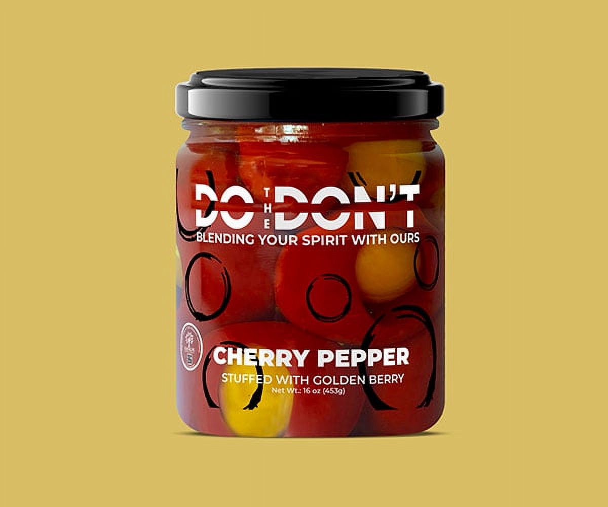 CHERRY PEPPER STUFFED WITH GOLDEN BERRY  12 units x 8oz