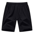 thumbnail image 6 of YUGYXL Big and Tall Shorts for Men Quick Dry Running Shorts Drawstring Loose Lightweight Gym Training Shorts Black XXL, 6 of 6