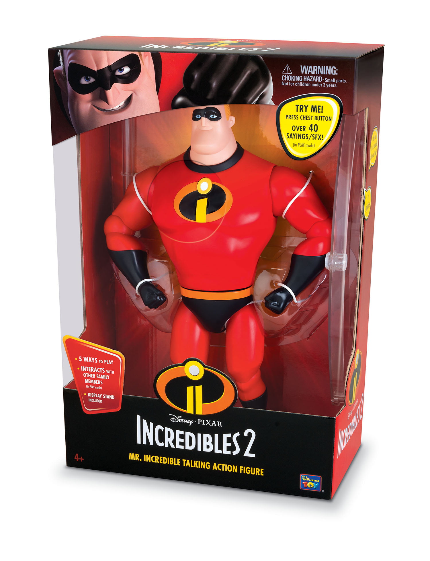 incredibles talking action figure