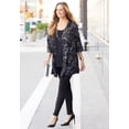 thumbnail image 3 of Catherines Women's Plus Size Black Label Metallic Cardigan, 3 of 3