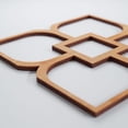 thumbnail image 5 of Ekena Millwork 7 3/8"W x 7 3/8"H x 1/4"T Extra Small Olivia Decorative Fretwork Wood Wall Panels, Alder, 5 of 18