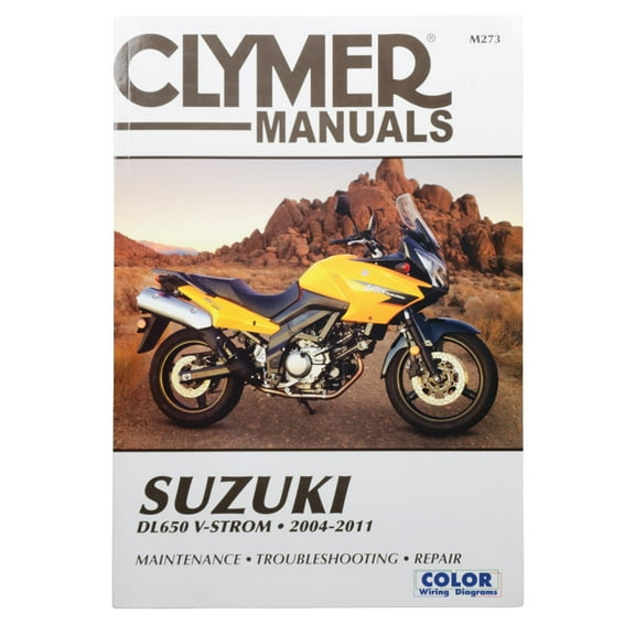 Clymer Repair/Service Manual '04-11 DL-650 V-Strom (CM273)