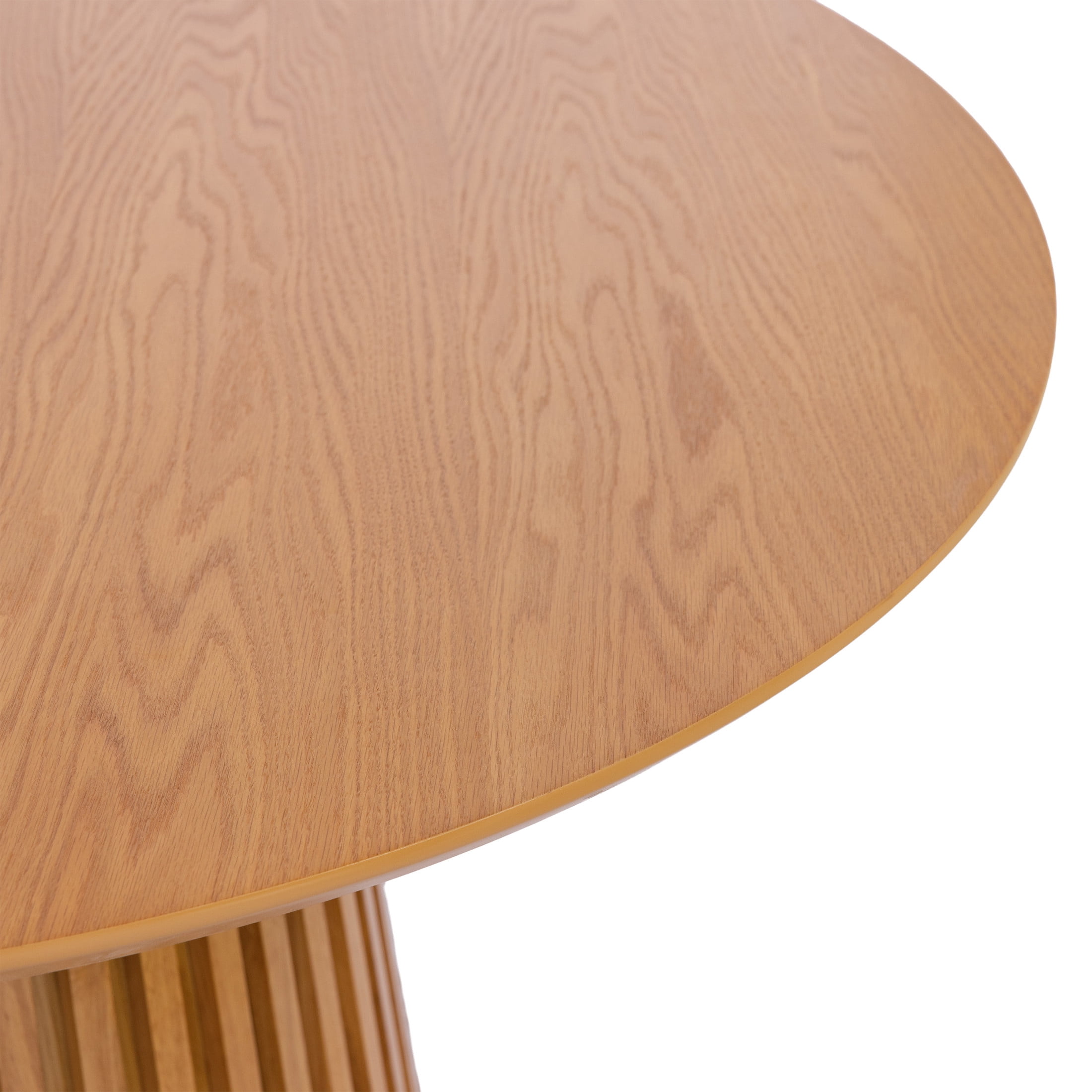 Christopher Knight Home 47"-78" Mid-Century Modern Oval Extendable Dining Table for 4-8, Natural