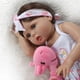 thumbnail image 4 of Muyoka Muñecas Reborn realistas de 48CM, muñecas para bebés recién nacidos de cuerpo completo de silicona suave, Mini muñeca lavable para niños pequeños Muyoka Hogar, 4 of 6