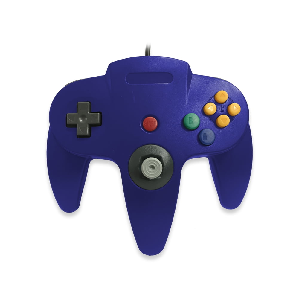 TTX Tech N64/Nintendo 64 Classic Controller OG, Green - Walmart.com