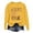Yellow, variant on Women's And Winter Half Open Zipper Lapel Casual Pullover Hoodie