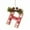 #H - Red, variant on Fwttom Christmas Letter Ornaments - Exquisite Wooden Hanging Personalized Christmas Ornaments, Holiday Party Decor for Xmas Tree Garland Wreath, 5.3 inch, Red