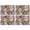 Pioneer Flower Floral, variant on Pioneer Flower Floral Print Pattern Summer Placemats Table Placemats Set Of 4-Linen Kitchen Washable Placemats Table Mats 12x18 Inch Non-Slip Heat Resistant