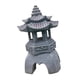 thumbnail image 2 of Linterna de pagoda solar, estatua de jardín, luz, adorno de césped, decoración, estatuilla de resina, escultura para granja, patio de Navidad, 2 of 8