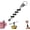 1PC, variant on Mini Portable Keychain Corkscrew and Bottle Opener, Stainless Steel Wine Key for Bartenders, Multifunctional Red Wine Key Gift for Travel Camping Picnic Bar Kitchen (1PC)