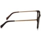 thumbnail image 3 of Gafas de sol Fossil FOS3078s redondas Dark HAVANA para mujer 53 mm, 3 of 4