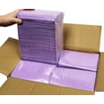 thumbnail image 4 of Adenna BIB745V Patient Bibs / Lap Cloths (Violet), Box of 500, 4 of 5