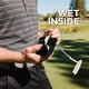 thumbnail image 3 of Sonducket Toalla de limpieza de pelotas de Golf con gancho, toallas, cubierta para la cabeza, mosquetón, tela para exteriores, secado, hebilla Ropa Deportiva, Zapatos Gris, 3 of 6