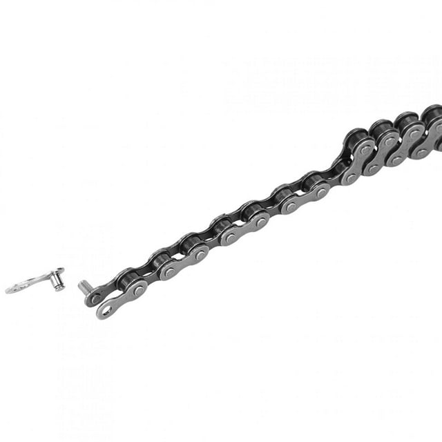 Bike Chain, Bike Fixed Gear Chain Steel Single Speed Chain with 106 Links for Road Mountain Racing Cycling