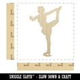 thumbnail image 2 of Ice Skating Skater Solid Wood Shape Unfinished Piece Cutout Craft DIY Projects - 4.70 Inch Size - 1/4 Inch Thick, 2 of 7