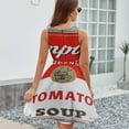 thumbnail image 6 of TOMATO SOUP Women's Tank Dress V Neck Sleeveless Summer Sundress, 6 of 7