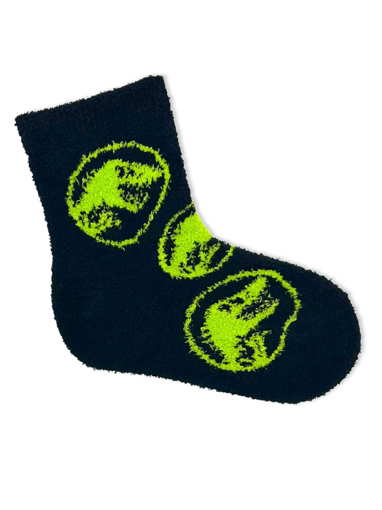 Jurassic World Boys Cozy Socks, 2-Pack, Sizes S/M-M/L