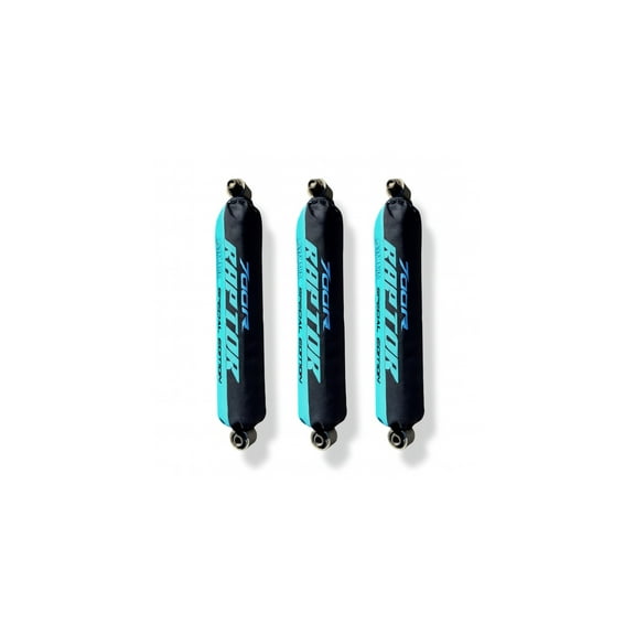 QKRACING Yamaha Raptor YFM700R 700R [Special Edition] Turquoise & Black Shock Covers