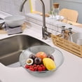 thumbnail image 4 of unbranded Colador Malla Fina Acero Inoxidable Para Arroz Y Vegetales En Uso, 4 of 6