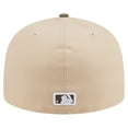 thumbnail image 4 of Men's New Era Light Beige/Olive St. Louis Cardinals Two-Tone Color Pack A-Frame 59FIFTY Fitted Hat, 4 of 5