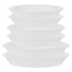thumbnail image 1 of 6 piezas de base para maceta, bandeja de plástico redonda decorativa para macetas de agua, platillo, 1 of 6