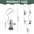 thumbnail image 3 of Heavy Duty Clothes Pins, Boot Hangers for Closet, Laundry Hook Hanging Clips Clamps for Closet Organizer Pants Hats Socks Towels Clips, Clothespins Hanger for Travel Handbag Legging, 1 Pcs, 3 of 8